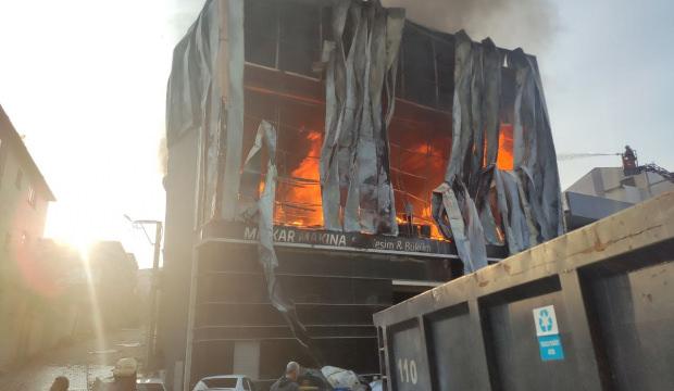 Kocaeli'de parfüm deposunda yangın: 6 kişi öldü!