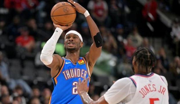 NBA'de Thunder fırtınası dinmiyor:  8'de 8...