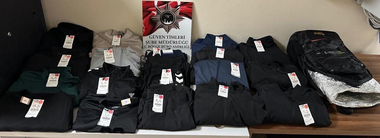 Çalınan kıyafetler