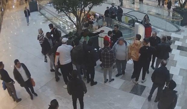 Sarıyer’de milli yıldıza silah çekip şemsiye fırlattılar