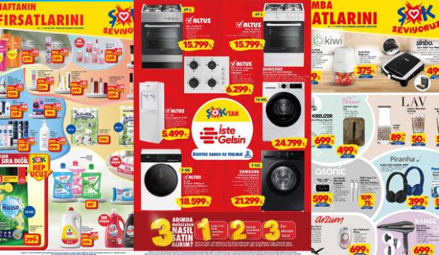 ŞOK 05-11 Kasım aktüel ürünleri: Çamaşır kurutma makinesi, QLed Google TV, Kablosuz dik süpürge...