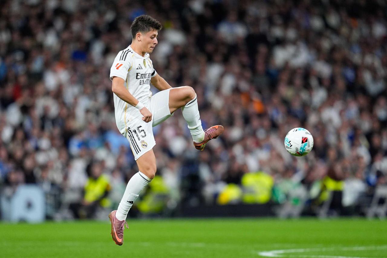 Arda Güler LaLiga'da oynanan Valencia maçında.