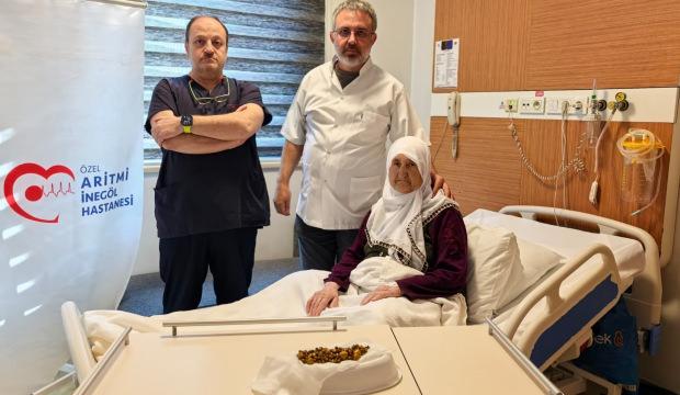 Bursa'da 77 yaşındaki kadının safra kesesinden &ccedil;ıkanlar şoke etti