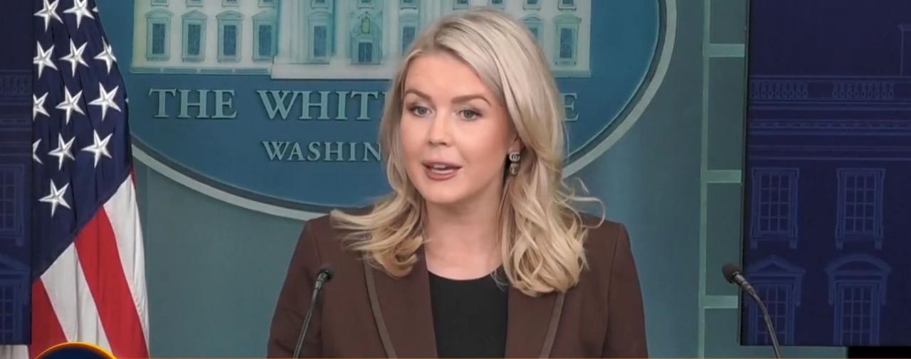 Beyaz Saray Sözcüsü Karoline Leavitt