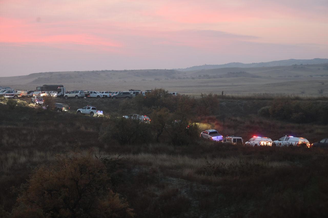 Arama çalışmalarının yürütüldüğü bölge.