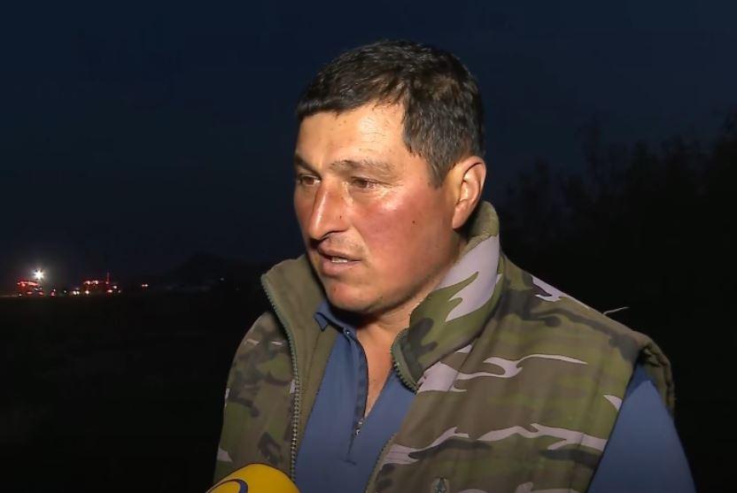 Gürcistan'da düşen askeri uçağımızın düşüş anını anlatan görgü tanığı (Kaynak: imedinews)