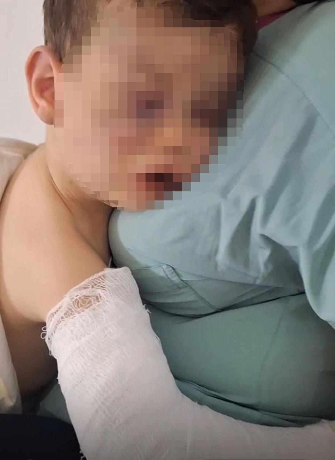 2 yaşındaki Aren bebek. 