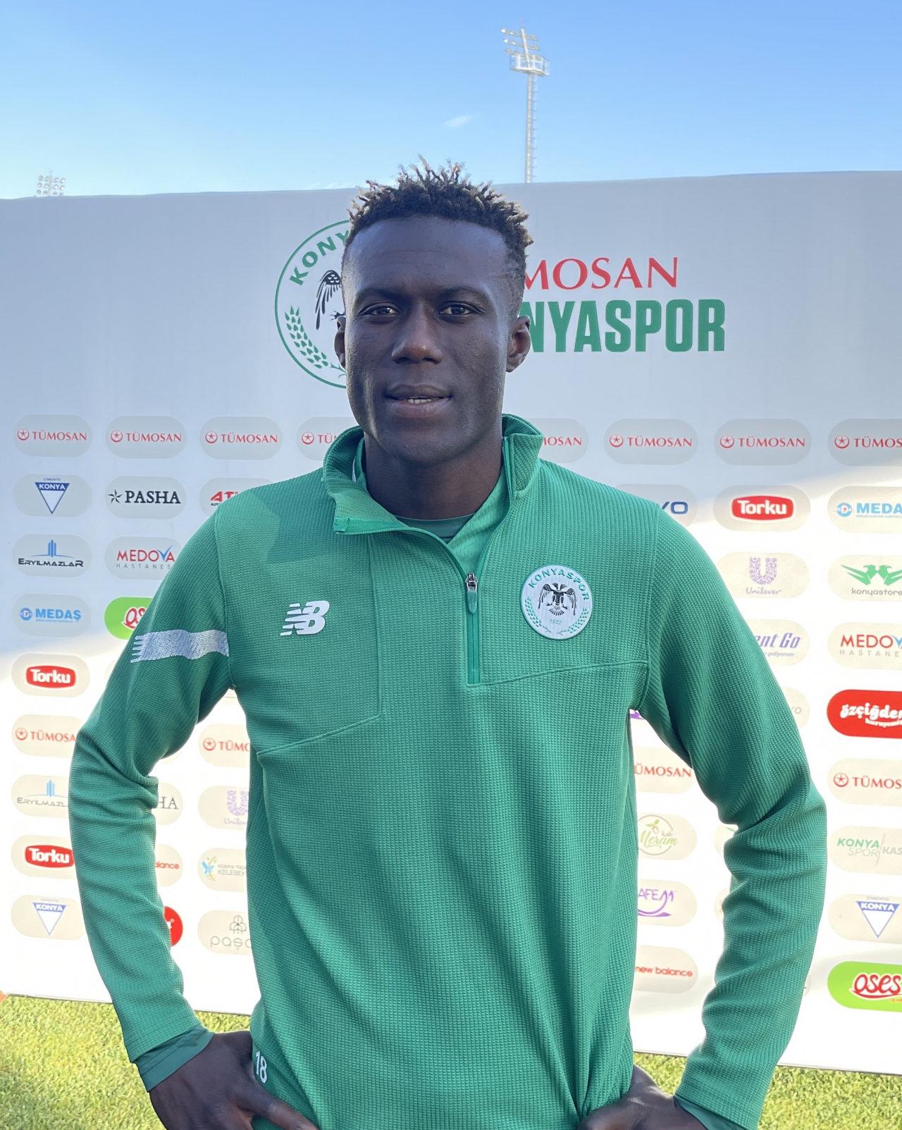 Konyasporlu futbolcu Alassane Ndao