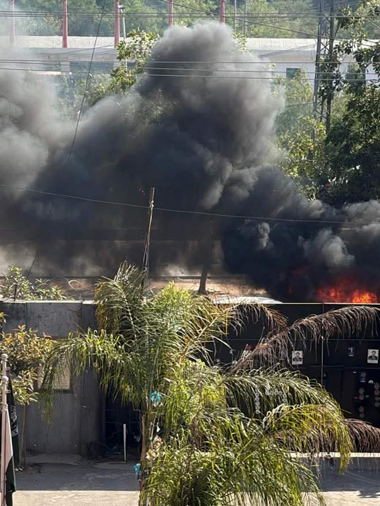 Olay anı kameralara böyle yansıdı