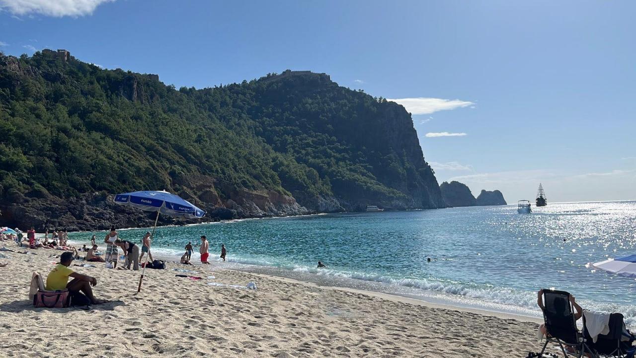 Alanya sahilden görüntü