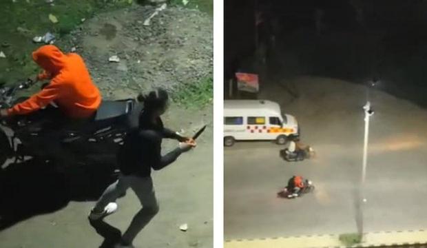 Damadı bıçaklayıp kaçan saldırgan dronla bulundu