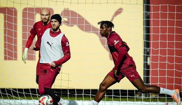 Galatasaray, Gençlerbirliği maçı hazırlıklarını sürdürdü