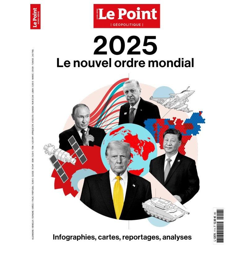 Le Point dergisinin Recep Tayyip Erdoğan'ı analiz ettiği sayısının kapağı