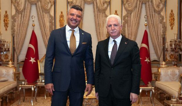 Sadettin Saran'dan Vali Gül'e ziyaret