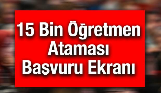 15 bin öğretmen ataması başvuru ekranı: MEB sözleşmeli öğretmen ataması tercihleri nasıl yapılır?
