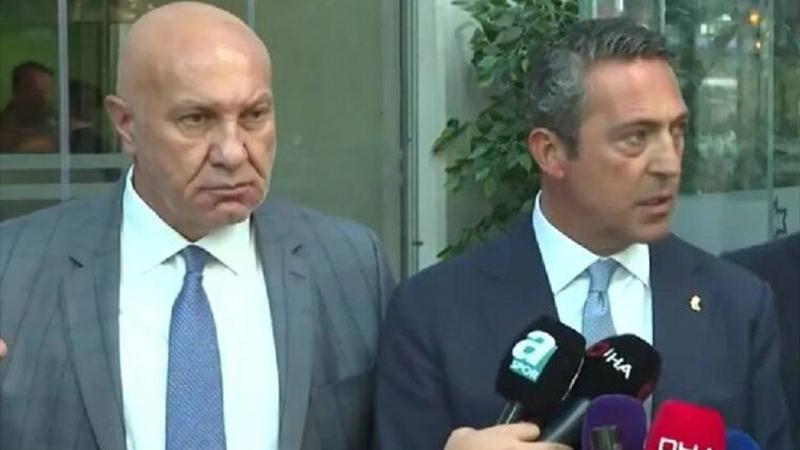 Samsunspor başkanı Yüksel Yıldırım - Fenerbahçe'nin eski başkanı Ali Koç