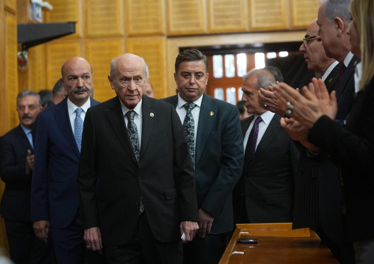 Milliyetçi Hareket Partisi (MHP) Genel Başkanı Devlet Bahçeli, partisinin TBMM Grup Toplantısı'na katıldı.