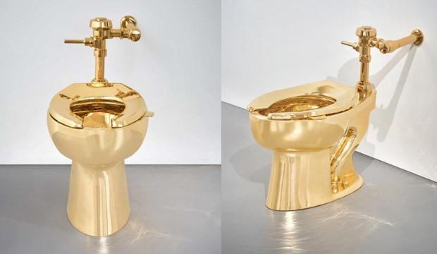 Altın tuvalet dudak uçuklatan fiyata satıldı