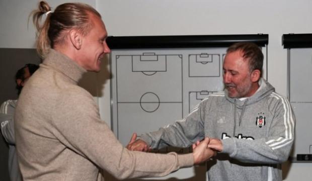 Domagoj Vida'dan Beşiktaş'a ziyaret