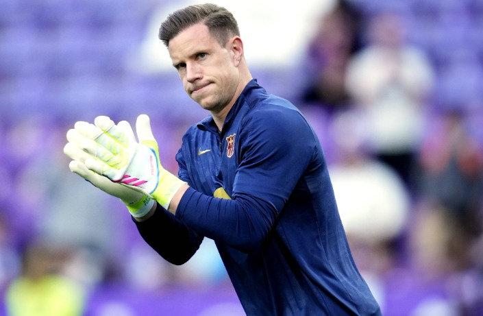 Alman kaleci Marc-André ter Stegen