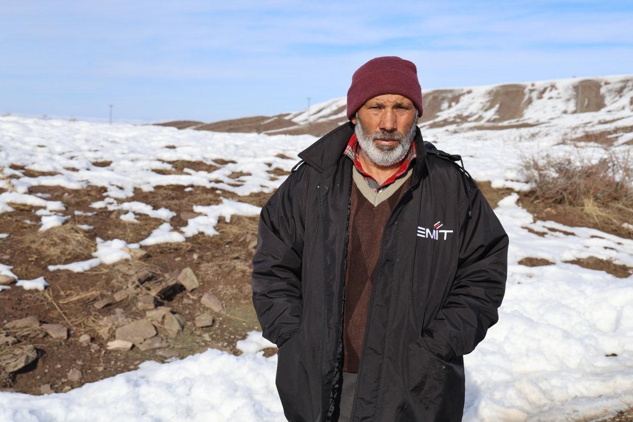 Yenikervansaray Köyü Muhtarı Murat Uygun.