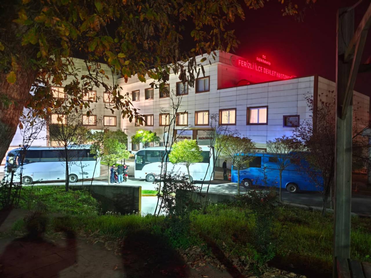 14 hükümlünün durumlarının iyi olduğu öğrenildi.