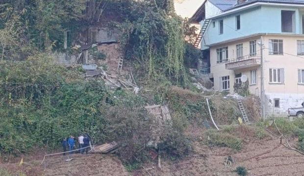 Rize'de ahşap yapı çöktü: 2 ölü, 1 yaralı