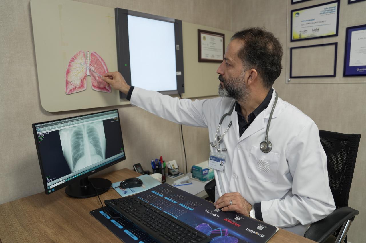 Medipol Mega Üniversite Hastanesi Göğüs Hastalıkları Uzmanı Dr. Öğr. Üyesi Abdullah Kansu