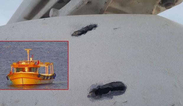 Yunan Sahil Güvenliği Türk Balıkçı teknesine ateş açtı