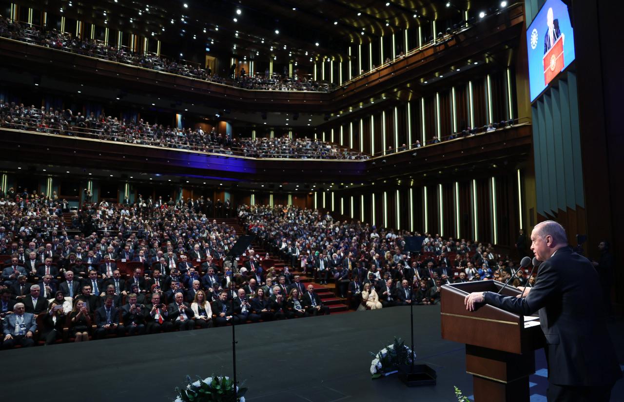 Cumhurbaşkanı Recep Tayyip Erdoğan.