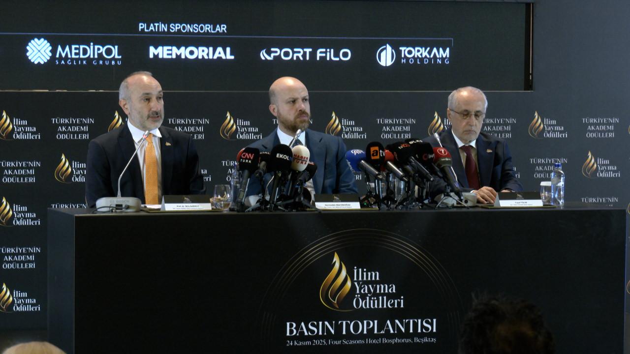 İlim Yayma Ödülleri basın toplantısından