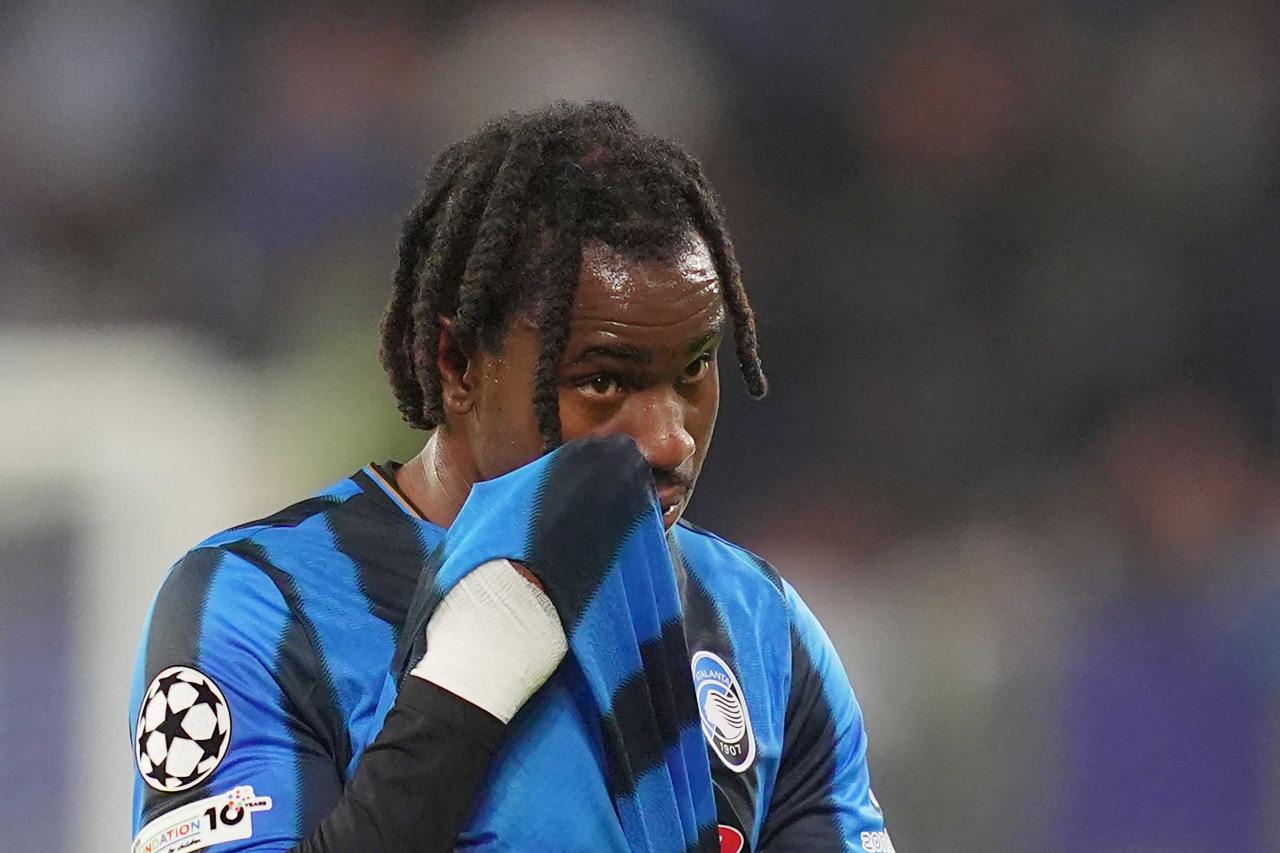 Ademola Lookman, Club Brugge ile oynanan UEFA Şampiyonlar Ligi maçında, 30 Eylül 2025