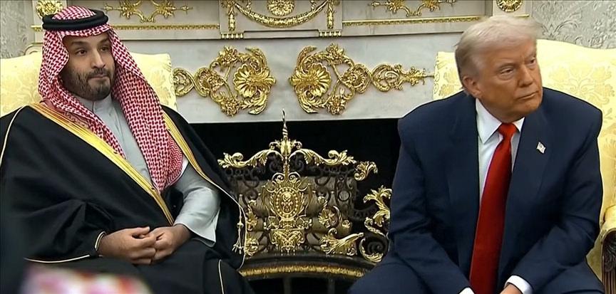 ABD Başkanı Trump, Suudi Arabistan Veliaht Prensi Muhammed bin Selman'ı Beyaz Saray'da ağırlad