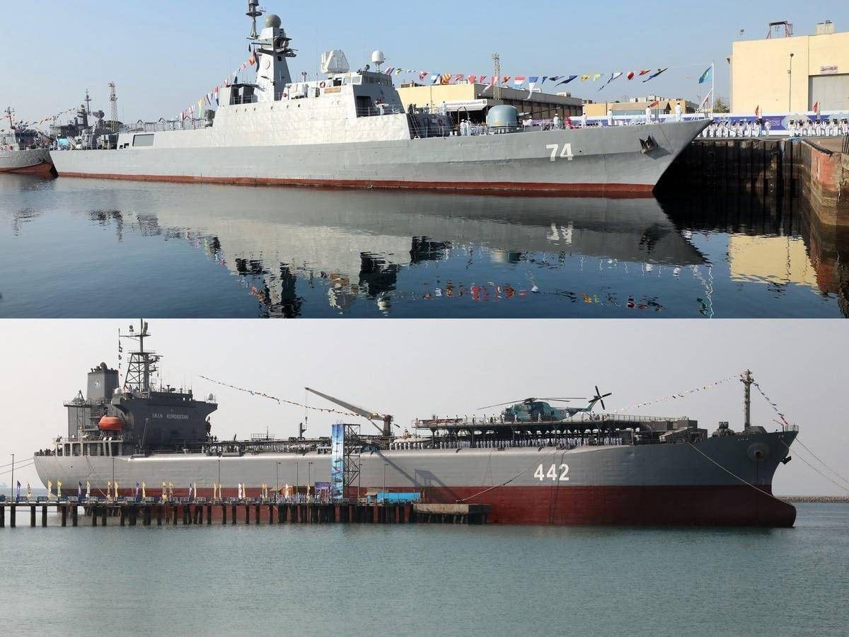 Sahand (üstte) ve Kürdistan (altta)