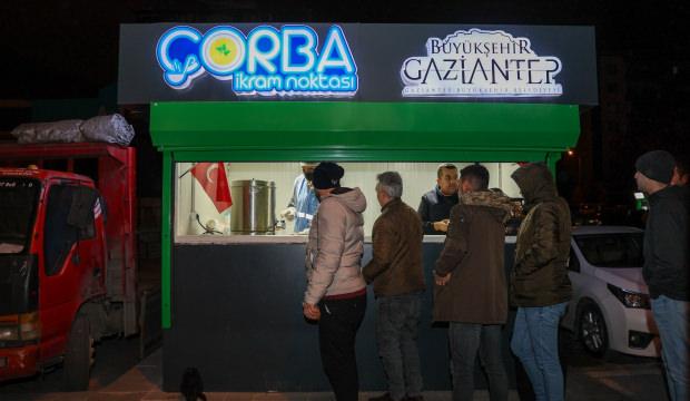 15 bin kişi güne Gaziantep Büyükşehir'in ikram çorbasıyla merhaba diyor 