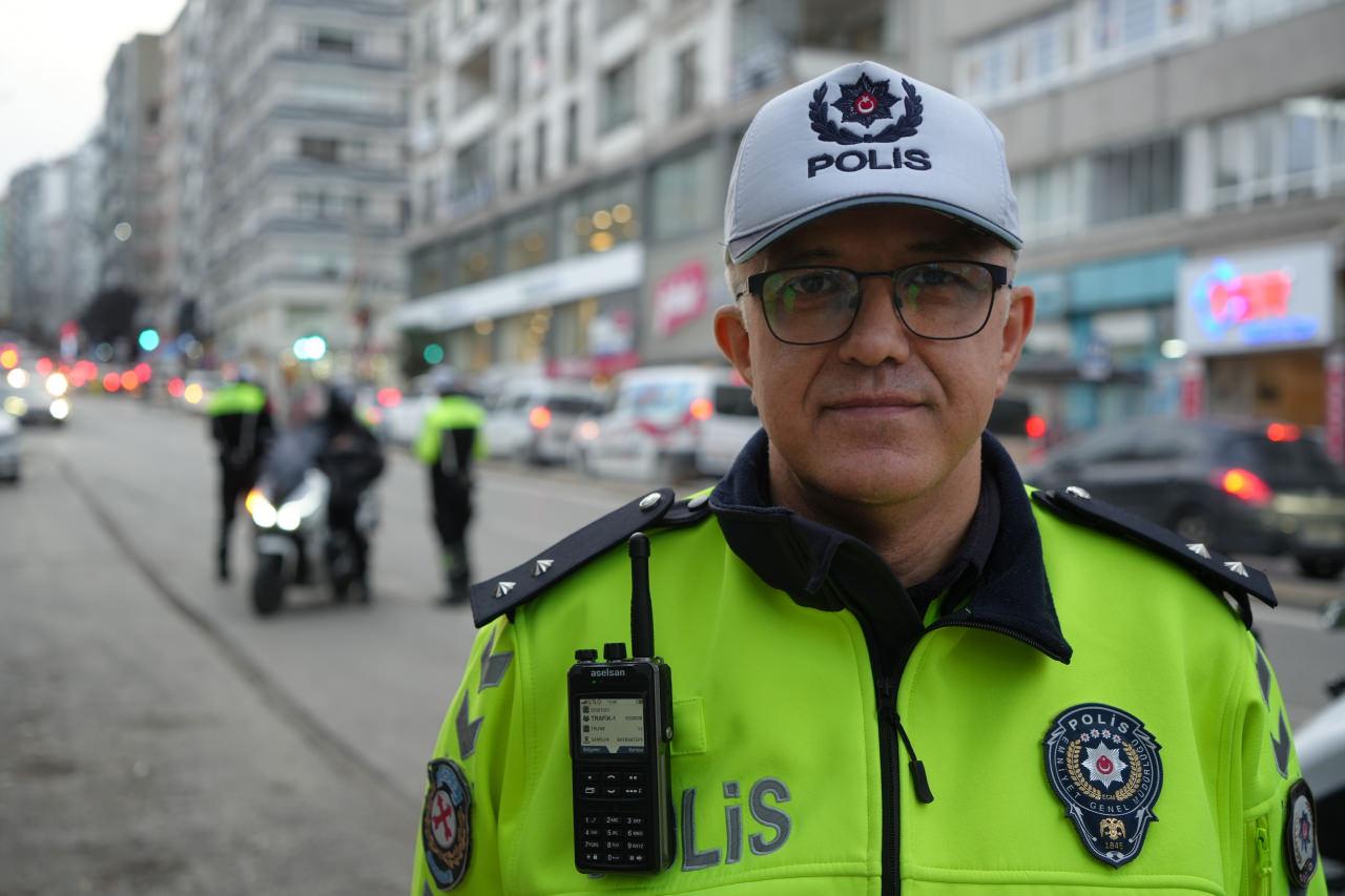 Samsun Emniyet Müdürlüğü Trafik Şube Müdürlüğü'nde görevli Komiser İdris Tonoğlu