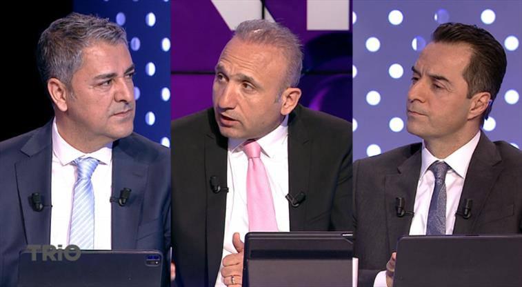 beIN TRİO ekibi. Bülent Yıldırım (Solda), Deniz Çoban (Ortada), Bahattin Duran (Sağda)