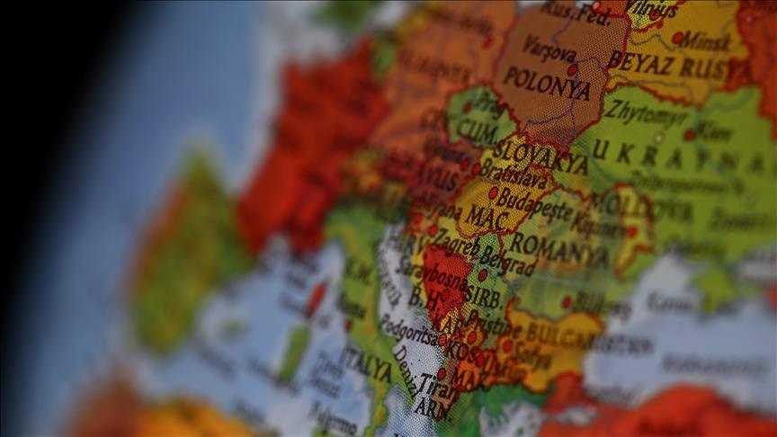 Romanya ve komşu ülkeleri gösteren harita (Kaynak: AA)