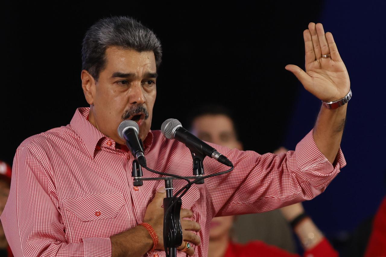 Venezuela Devlet Başkanı Nicolas Maduro