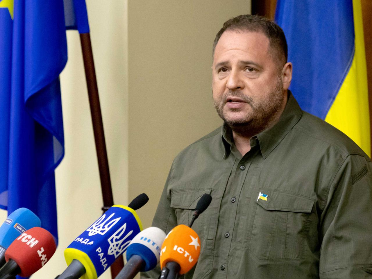 Ukrayna Devlet Başkanlığı Ofisi Başkanı Andriy Yermak