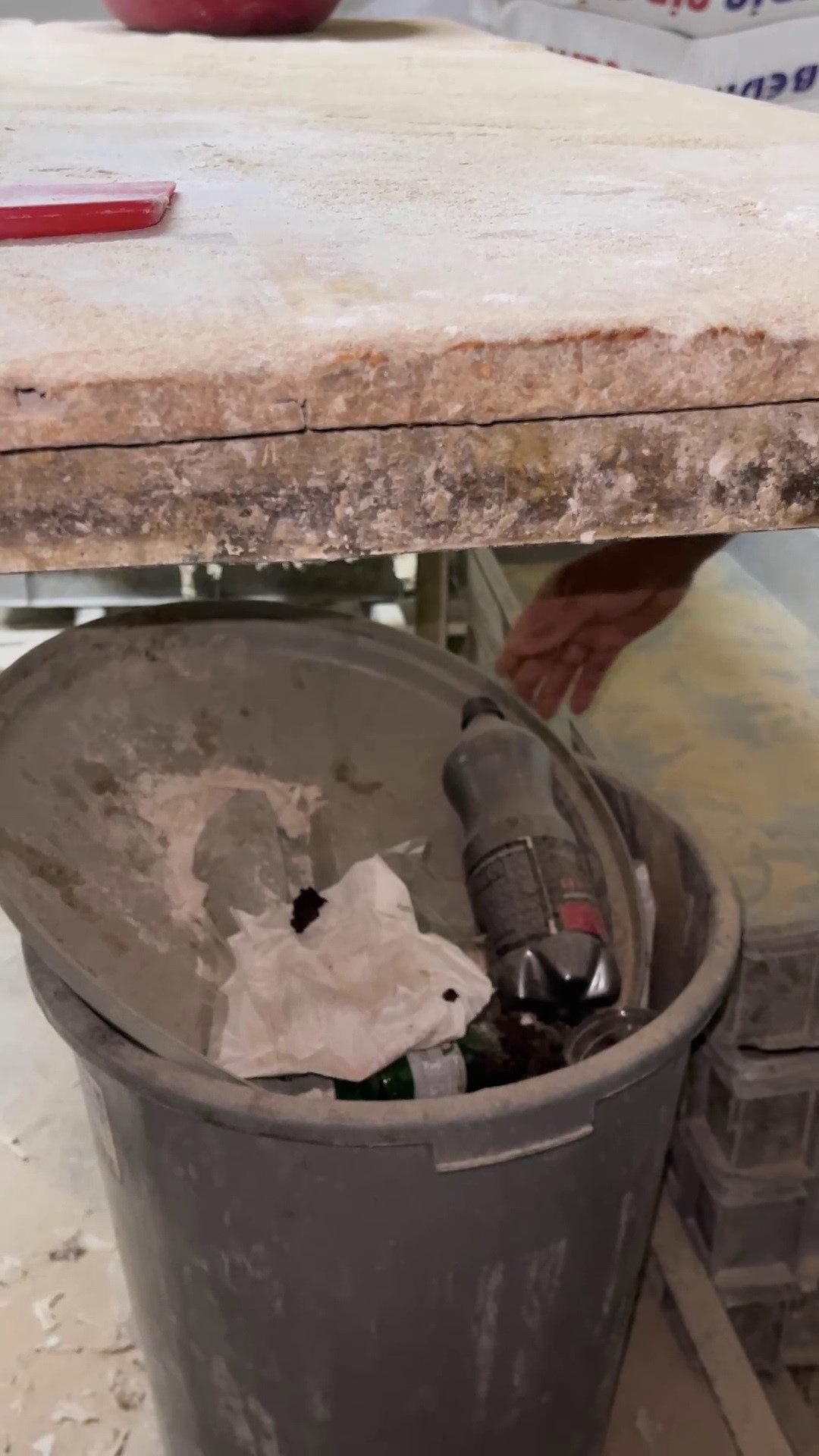 Mühürlenen fırından görüntüler...