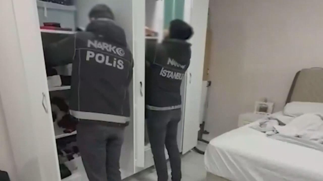 İstanbul merkezli 4 ilde uyuşturucu operasyonu.