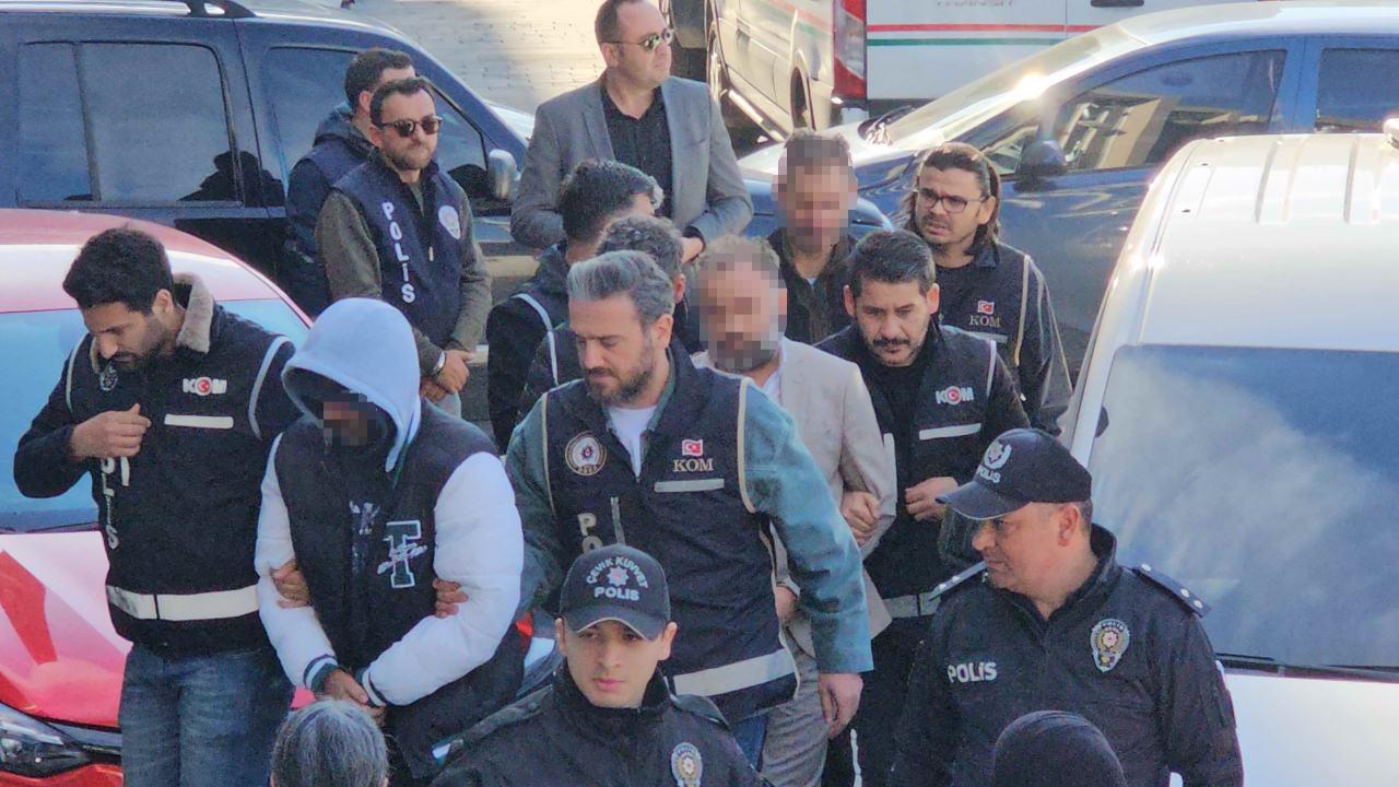 Operasyon kapsamında gözaltına alınanlar...