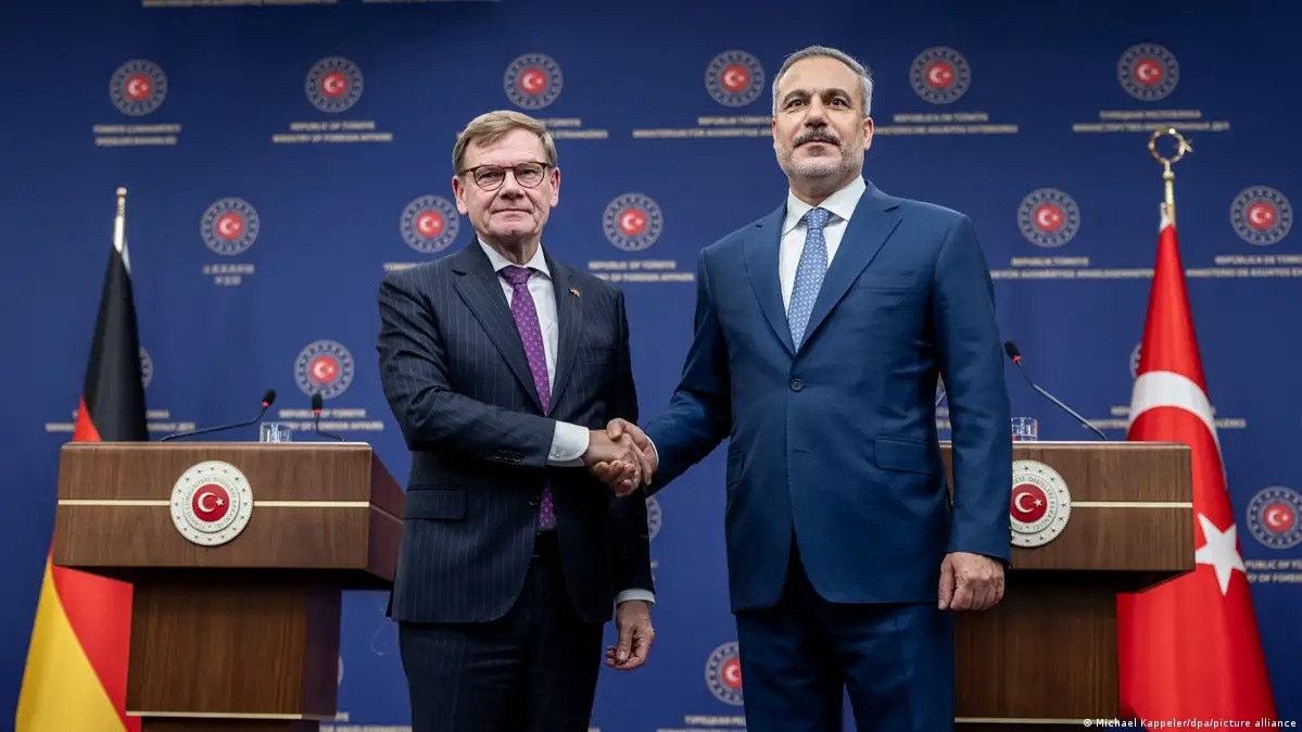 Dışişleri Bakanı Hakan Fidan, 17 Ekim'de Alman mevkidaşı Johann Wadephul'u Ankara'da ağırlamıştı