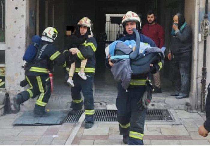 21 kişi kurtarıldı.