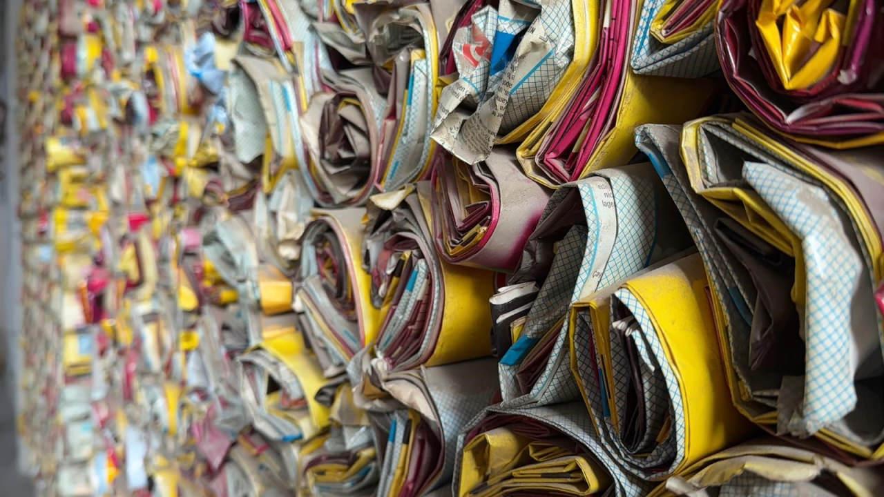  Üzeyir Çetin (56), 2007 yılından beri çay paketi biriktiriyor.