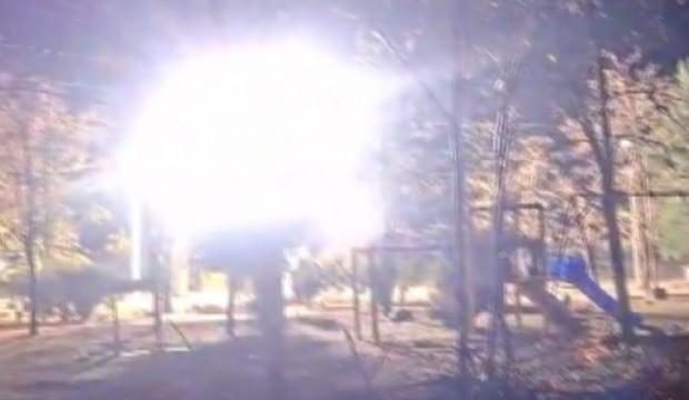 Diyarbakır'da elektrik hattı patladı