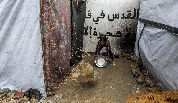 Gazze'de felaket üstüne felaket! Yürek parçalayan görüntüler kamerada