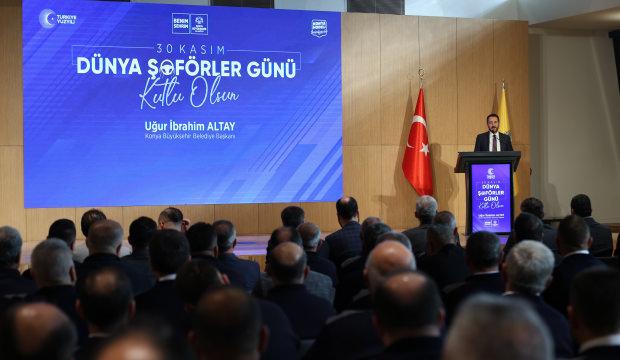 Konya Büyükşehir'den "30 Kasım Dünya Şoförler Günü" programı 