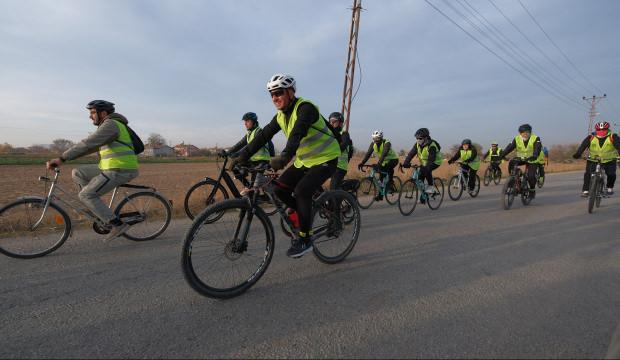 Konya Büyükşehir'in bisiklet turlarında rota bu kez Lystra Antik Kenti oldu